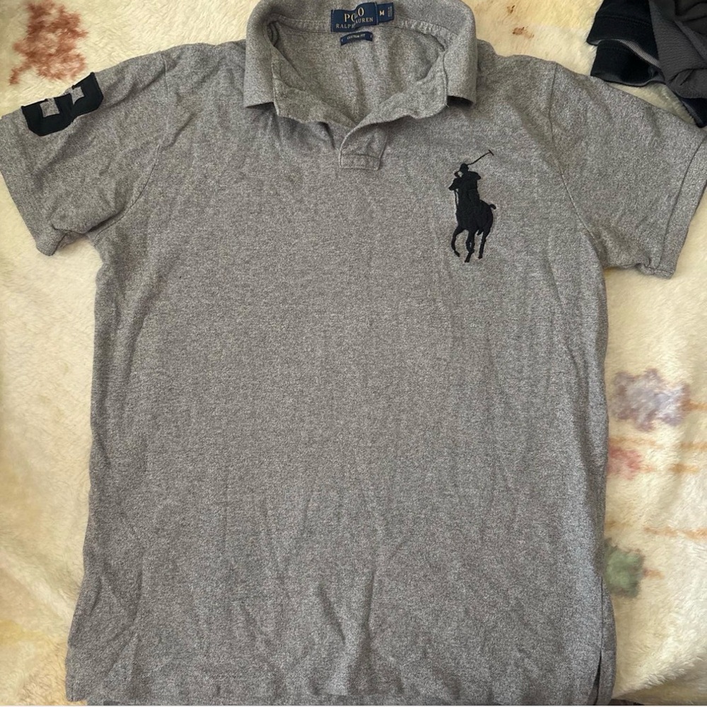 Ralph Lauren Gray Polo Shirt for Men